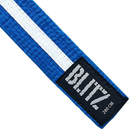 Blitz Striped Belt, Multicoloured(Blue/White) , 280 cm