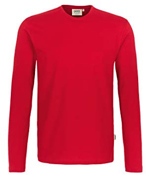 Hakro Longsleeve Heavy # 278 (M, rot)