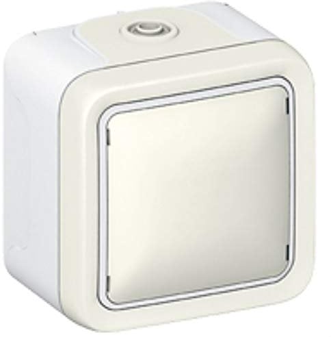 Legrand 069779 Sortie de Câbles Étanche avec Serre-câbles Plexo, Complet Saillie, Blanc