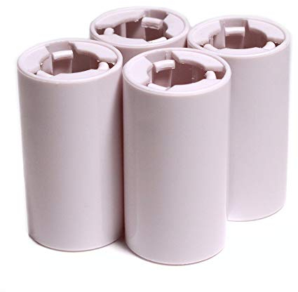 edi-tronic 4X Batterieadapter Akku Adapter Mignon auf Baby AA auf C