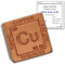Titan Cube Briefbeschwerer – 142 ml 999 Pure Chemie Element Design von Metallum Gifts 10oz-Cube kupfer