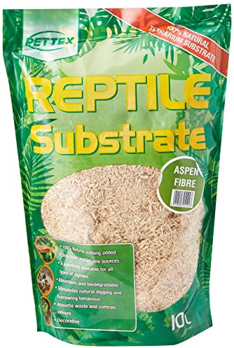 Pettex Reptile Substrate - Aspen Fibre 10 Litre