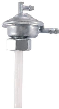 GOOFIT Fuel Pump Benzinhahn mit Filter Schalter für Gy6 50cc 60cc 80cc 125cc 150cc ATV Go Kart Moped Scooter