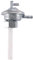 GOOFIT Fuel Pump Benzinhahn mit Filter Schalter für Gy6 50cc 60cc 80cc 125cc 150cc ATV Go Kart Moped Scooter