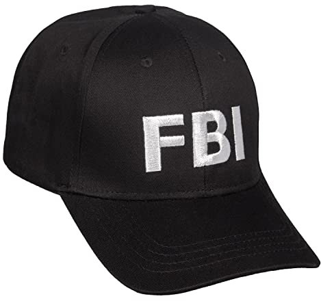 Black Snake Baseball Cap SWAT FBI Security Police Schwarz FBI OneSize