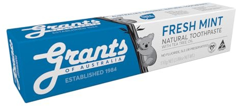 Grants of Australia - Natural Toothpaste Fresh Mint with Tea Tree Oil - 3.85 oz. by Grants of Australia