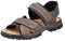 Rieker Homme Sandales 25051,Monsieur Sandales de Trekking,Sandales d'outdoor,Sandales de Sport,Double Fermeture Velcro,tabak/27,43 EU / 9 UK