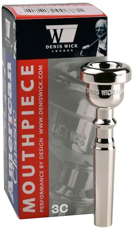 DENIS WICK Mundstück für Trompete American Classic versilbert 3C (5182A3C)