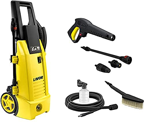 Lavor NINJA PLUS 130 PATIO Idropulitrice Outdoor, 180 W, Giallo/Nero