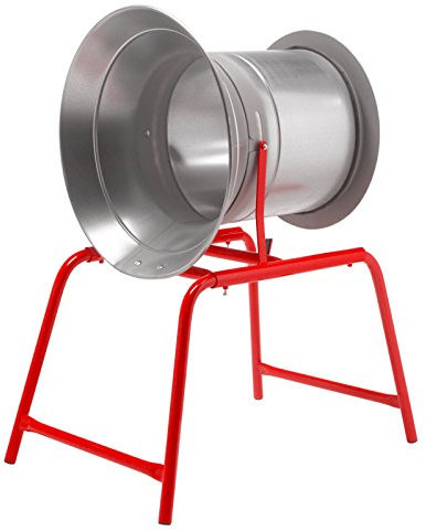 True Products Christmas Tree Netting Galvanised Machine Funnel - 55cm Dia