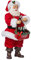 Kurt Adler Santa Opening Coke, 25,4 cm - Offiziell lizenzierte Coca-Cola-Dekoration - Wunderschön detailliert - Rot-Weiß