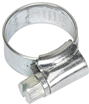 Sealey SHC00 Hose Clip Zinc Plated Ø13-19mm Pack of 30