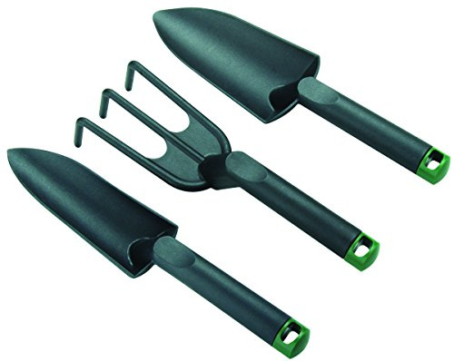 Mintcraft Garden GT922ABC 3-Piece Plastic Garden Tool Set