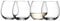 LSA International Stemless White Wine Tumbler 370 ml Clear, 4 Count (Pack of 1)