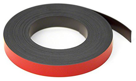 Magflex® Lite Flexible Matt Green Magnetic Gridding Tape Für Whiteboards, Hinweise Oder Aktenschränke - 12,7mm Breit - 5M Länge - Packung von 10