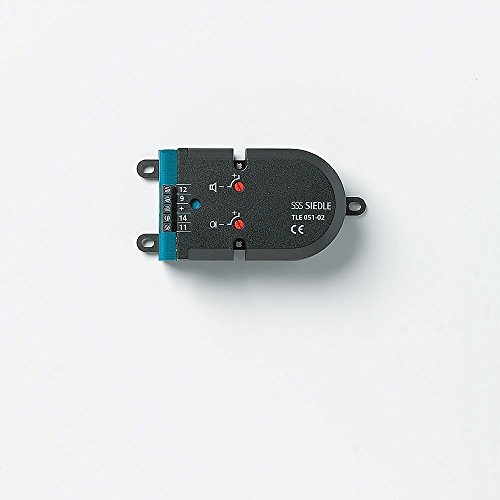 Siedle 4184666 Einbau-Türlautsprecher TLE 051-02, Schwarz