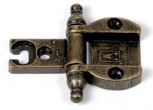 CERNIERE PER MOBILI ART.A0055 BRONZATA ANTICHIZZATA PZ.10