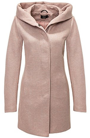 ONLY Damen Mantel onlSEDONA Light Melange Coat CC OTW 15127881, Gr. 34 (Herstellergröße: XS), Braun (Mocha Mousse Detail:Melange)