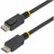 StarTech.com Cable de 1,8m DisplayPort 1.2 - Cable DisplayPort 4K x 2K Ultra HD Certificado por VESA - Cable DP a DP para Monitor - con Conectores DP con Pestillo (DISPLPORT6L)