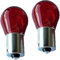 BLUETECH 2er Pack Glühlampen rot 12V 21W, rote Birnen Glühbirnen, Ba15s,2*x, 0932
