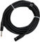 Pronomic Stage JMXM-10 Monoklinke/XLR Kabel 10m (unsymmetrisch abgeschirmt, XLR male 3-pol auf 6,3 mm Klinke mono) schwarz