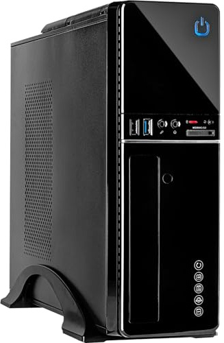 Inter-Tech IT-607 Tower Mini-ITX ohne Netzteil USB/Audio