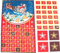 Minerva Crafts Adventskalender mit Weihnachtsmann und Schlitten aus Stoff, 1 Stück