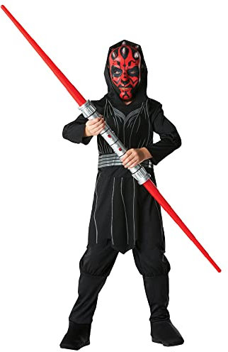 Rubie's Official 881216S Disney Star Wars Darth Maul-Kostüm für Kinder, Größe S Halloween