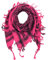 Freak Scene Superfreak Palituch - pink - schwarz - 100x100 cm - Pali Palästinenser Arafat Tuch - 100% Baumwolle