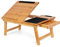 Sofia + Sam Multi Tasking Laptop Bed Tray | Lap Desk Supports Laptops Up To 18 Inches … (Natural)