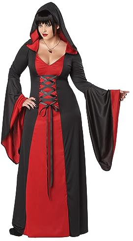 California Costumes Women's Deluxe Hooded Robe Adult-Sized Costume (pack of 1)