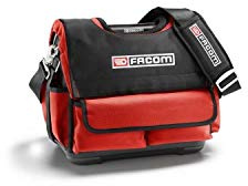 Facom Probag Werkzeugkasten aus Textil, 14 + 22 Werkzeuge – Transporttasche, Werkzeugtasche, Lieferung mit 5 Protwist Schraubendreher + 9 Schlüssel männlich, Mehrfachsteckerzange + 7 Gabelschlüssel – Bs.T14Cm1Pb rot/schwarz Einheitsgröße
