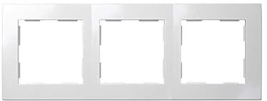 Simon 28630-30 placa de pared y cubierta de interruptor Blanco