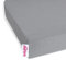 babybay Jersey Spannbetttuch Deluxe passend für die Modelle Maxi, Midi, Boxspring, Comfort und Comfort Plus, grau, 89 x 50 cm (1er Pack)
