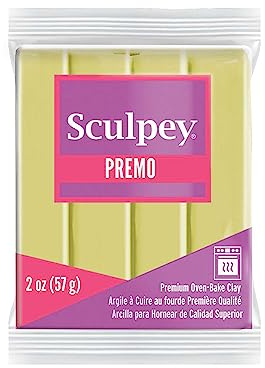 Sculpey Polyform Modelliermasse 'Premo, 57 g, nachtleuchtend