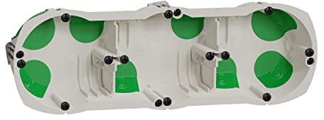 Schneider Electric - Multifix air, boîte étanche 3 postes entraxe 71mm, diam. 67 mm, prof. 40 mm - IMT35031
