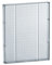 Azar Displays 771620-CLR Pegboard 1-Sided Wall Panel, Clear Translucent Color, 2-Pack
