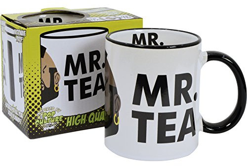 MR. T MR. Tea Coffee Mug - Tea Cup Funny Gift Present Idea Home Kitchen Office