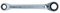 KS Tools 503.4575 GEARplus Doppel-Ratschenringschlüssel umschaltbar 12x13mm