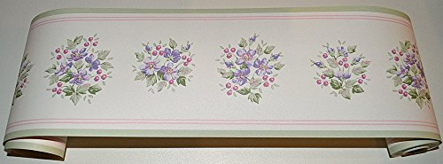 Bordüre Norwall Blumen Floral