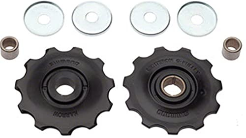 Shimano Schaltrollen-Set-08487977 Fahrrad-Schaltungen Schwarz/Silber Einheitsgröße