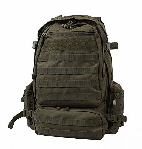 LAPG Operator Taktisk ryggsäck, justerbar utomhusryggsäck med MOLLE-system, vandringsryggsäck, OD grönt, 20 x 16 x 12, Ryggsäckar