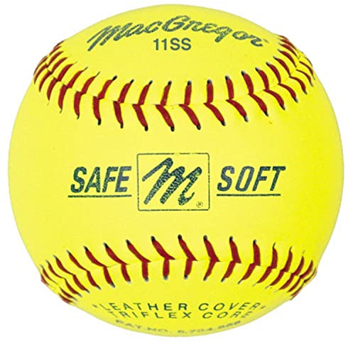 MacGregor Safe/Soft Training Softball, 11-inch (One Dozen) - Packaging may vary