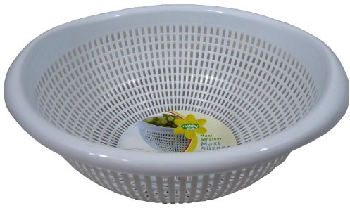 Haute qualité Hobby Plastique Passoire Grande passoire Maxi en blanc