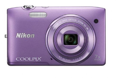 Nikon COOLPIX S3500 - digital cameras (Auto, Cloudy, Daylight, Flash, Fluorescent, Incandescent, Manual, Backlight, Beach, Close-up (macro), Cuisine, Dawn, Dusk, Fireworks, Museum, Night landscape, Night p, Battery, Compact camera, TTL, 1/2.3)