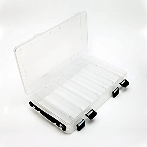 Leeda Case 14 Comp-16cm Lures, Clear,