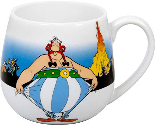 Könitz Kuschelbecher Asterix - Ich Bin Nicht dick!, Mehrfarbig, 1 Stück (1er Pack)
