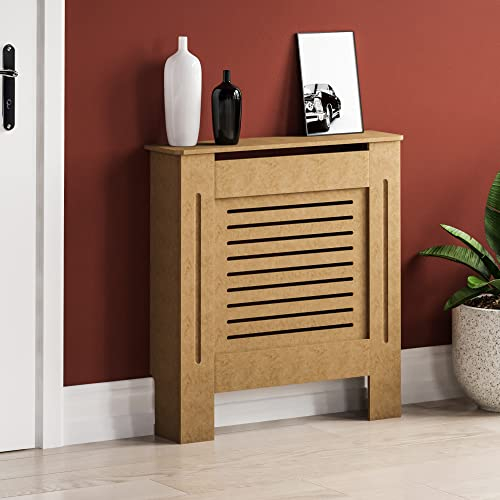 Vida Designs Milton Cache-radiateur en panneau MDF non peint Moderne Petit Inachevé
