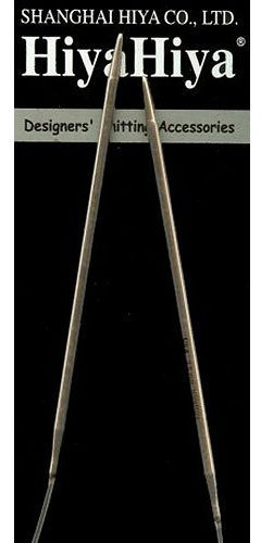 Hiya Hiya Circular 47-inch (120cm) Steel Knitting Needle; Size US 9 (5.5mm) HISTCIR47-9 by HiyaHiya