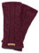 McRon Damen Gestrickte Pulswärmer Emily Weinrot 1118